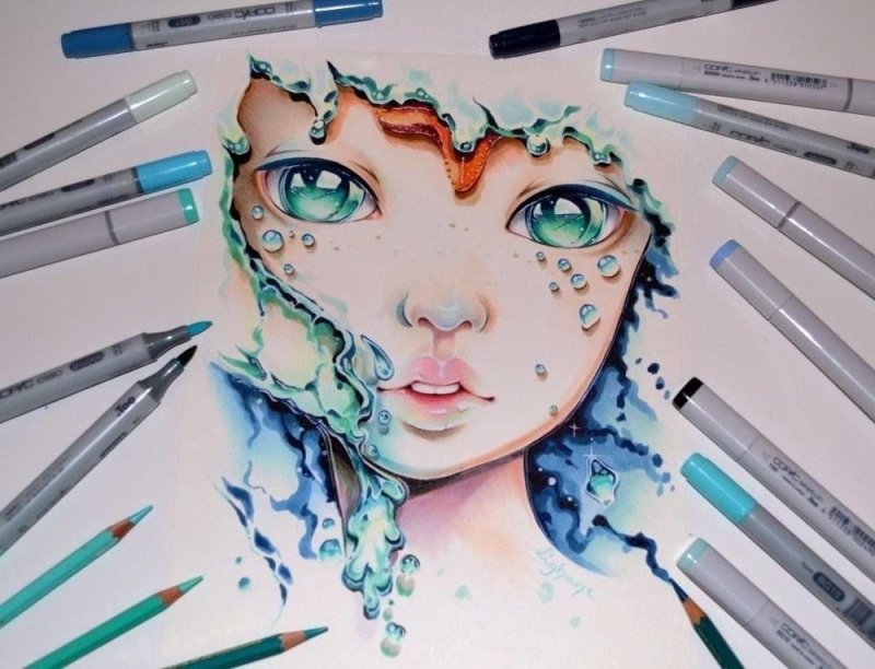Скетч маркеры Copic