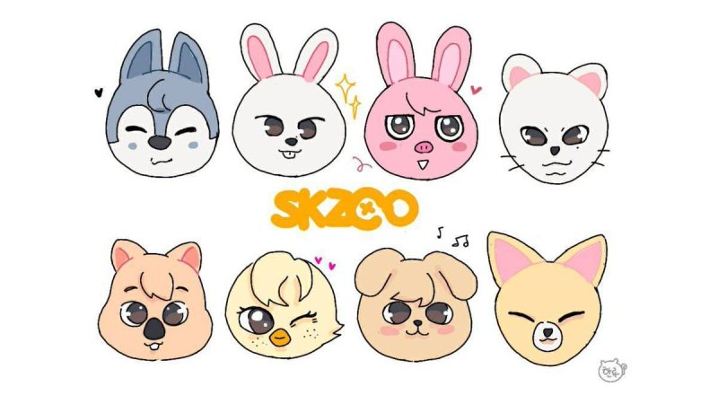 Stray Kids SKZOO персонажи