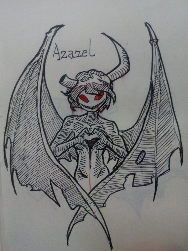 The Binding of Isaac Azazel Art