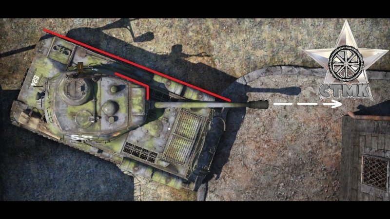 Танкование ромбом в WOT