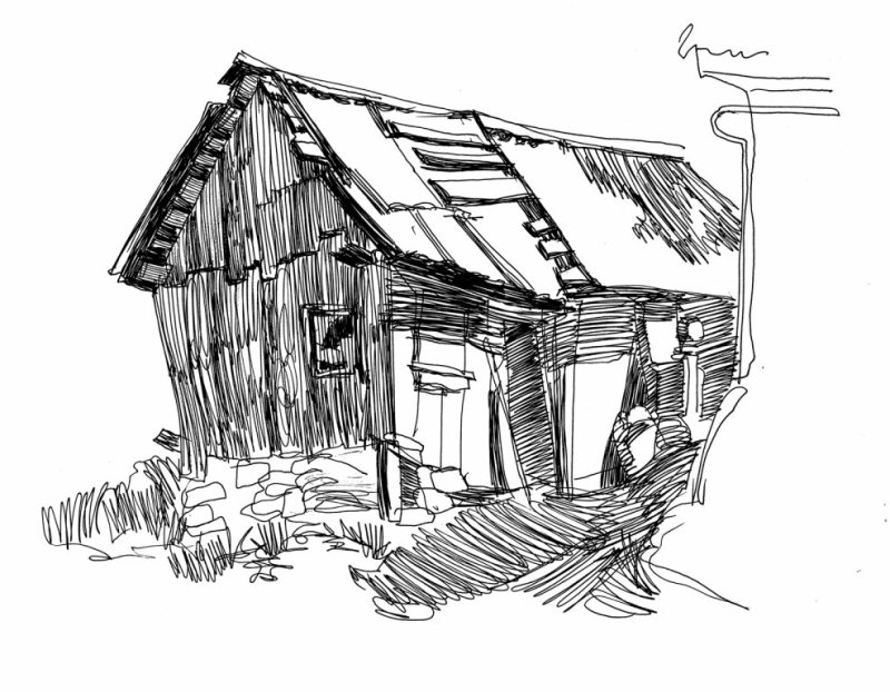 Старый сарай