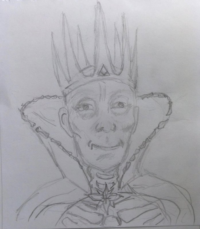 Кощей Бессмертный рисунок