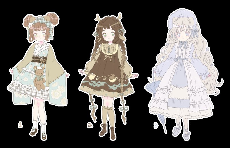 Adopt character anime
