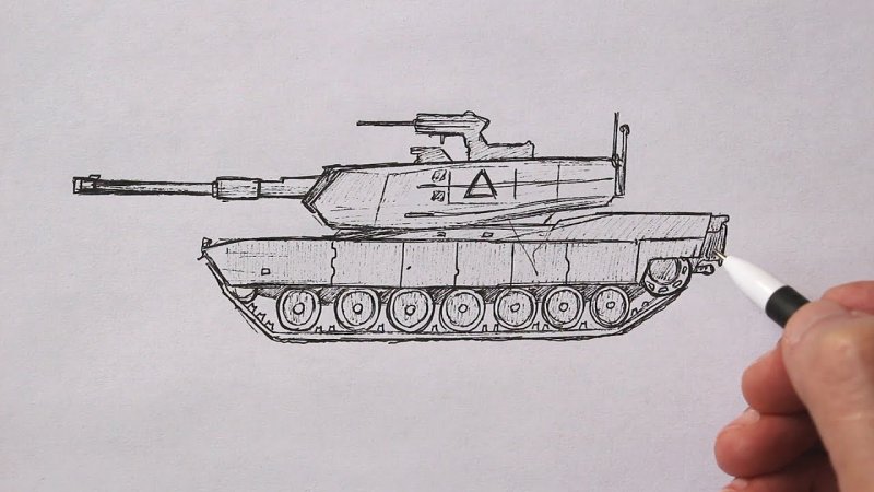 Рисунок танка