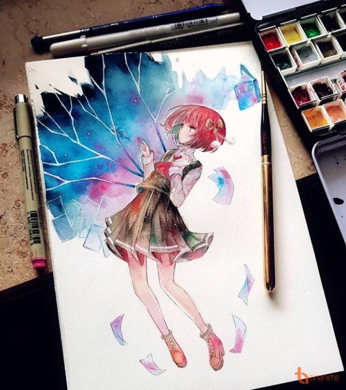 идеи для рисования аниме