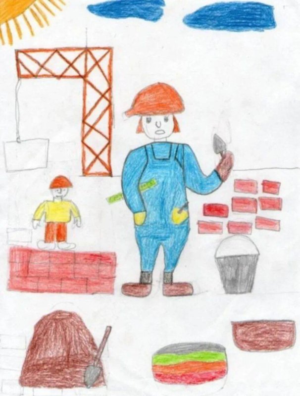 Рисунок на тему профессия