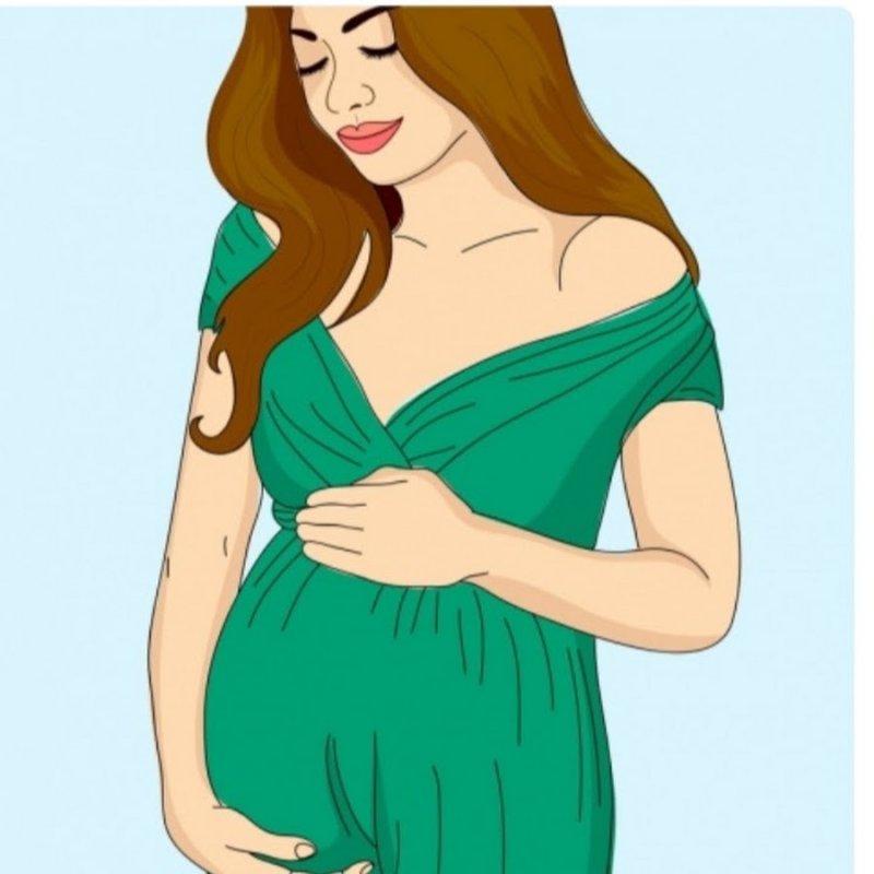 беременность иллюстрации