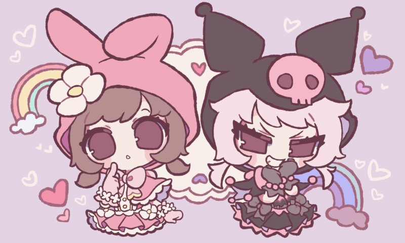 Китти Kuromi инди КИД Эстетика