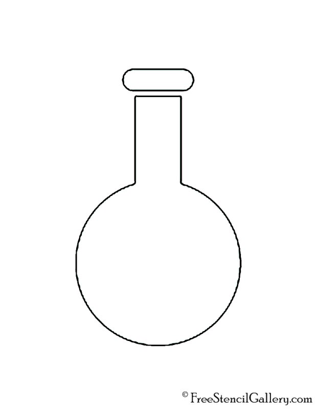 Круглодонная колба рисунок