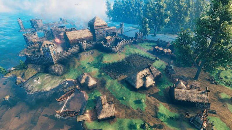 Valheim замок