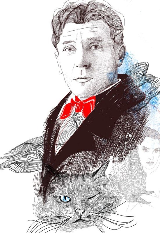 Мастер и Маргарита портрет Булгакова