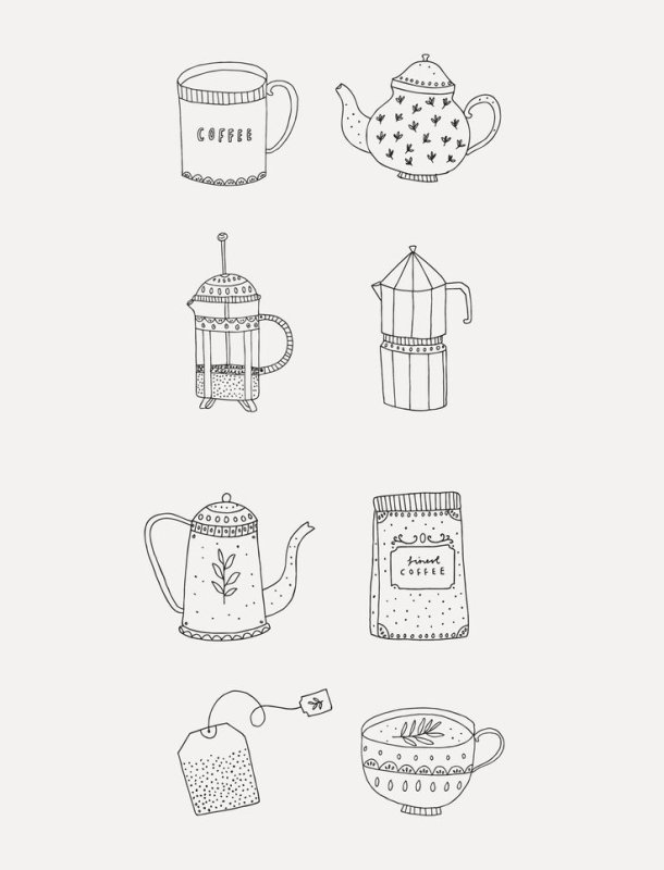 Рисунки для скетчбука