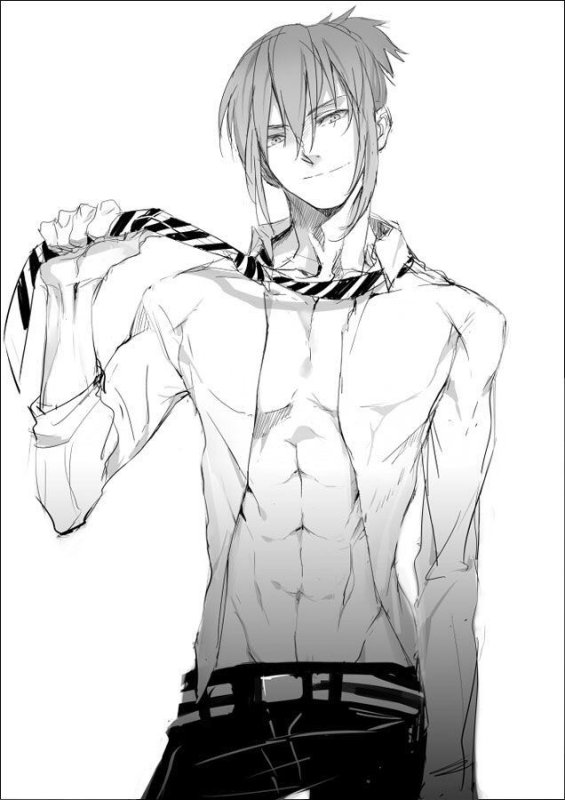 Аниме парни красивые