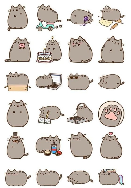 Котики Pusheen