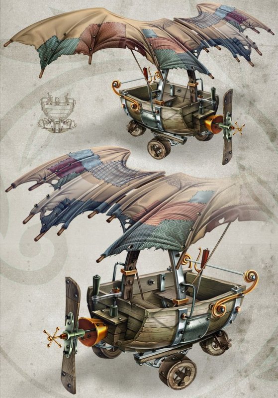 Steampunk иллюстрации