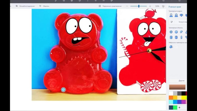 Рисунок медведя Валеры