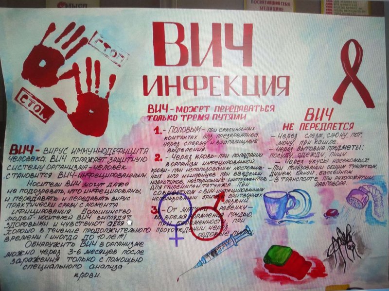 ВИЧ плакат