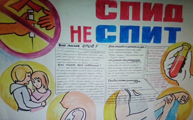 СПИД плакат