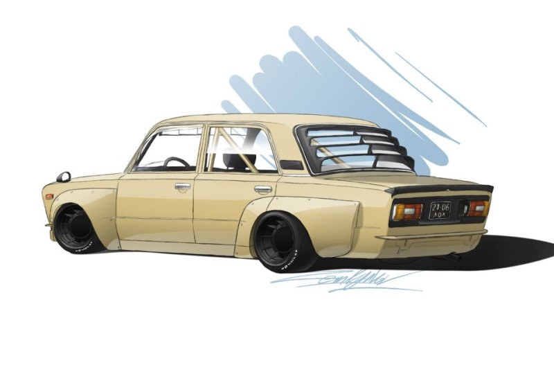 ВАЗ 2105 Rocket Bunny