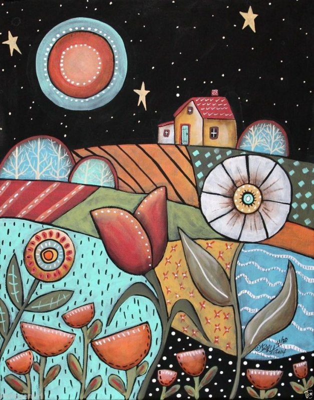 Карла Жерар примитивизм