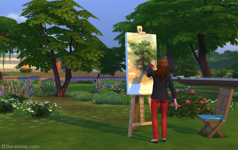 SIMS 4 картины