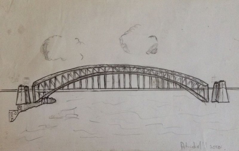 Эскиз моста