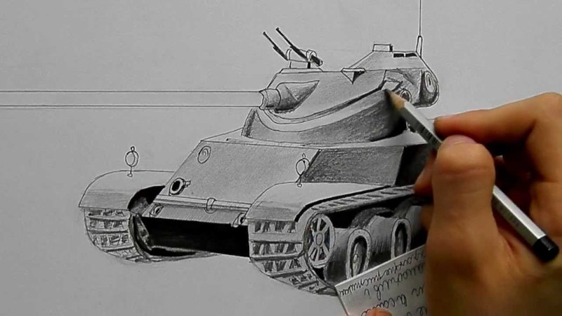 Рисунок танка