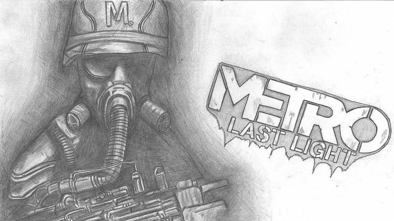 Метро 2033 рисунки