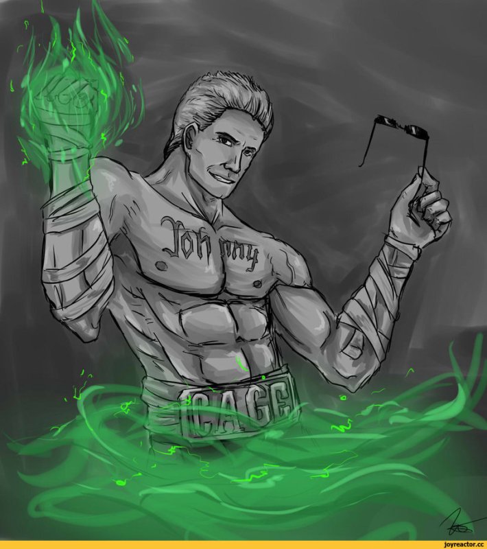 джонни кейдж арт