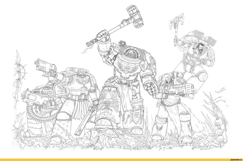 Warhammer 40k Космодесант хаоса