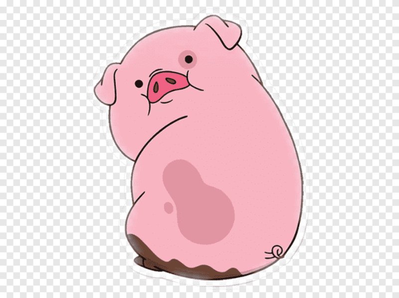 Поросенок Пухля из Гравити Фолз