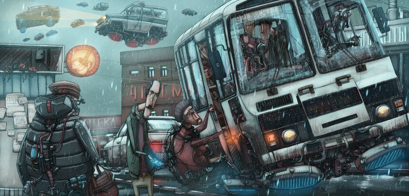 Киберпанк 2077 Советский Союз