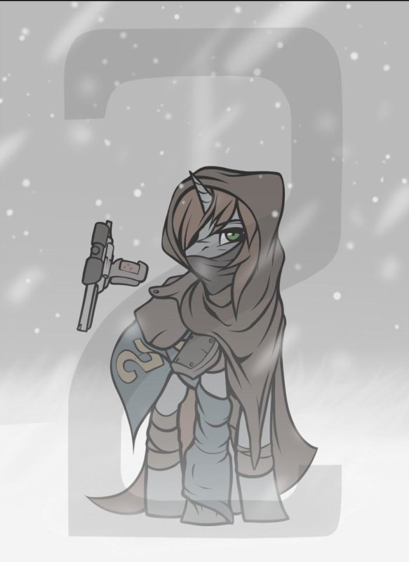 Fallout Equestria little Horn