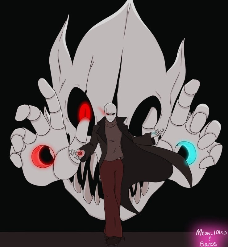 Доктор Гастер Glitchtale