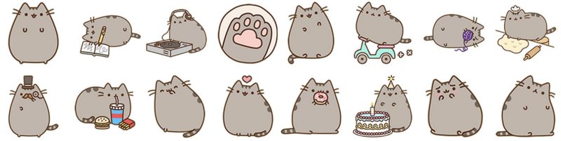 Раскраска котики Пушины