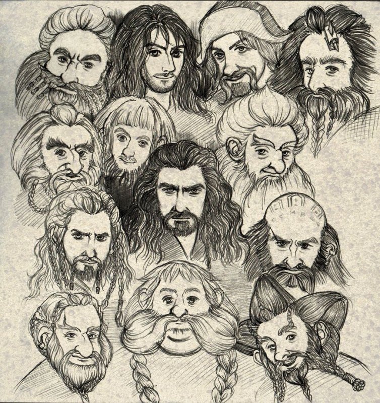 Хоббит рисунок