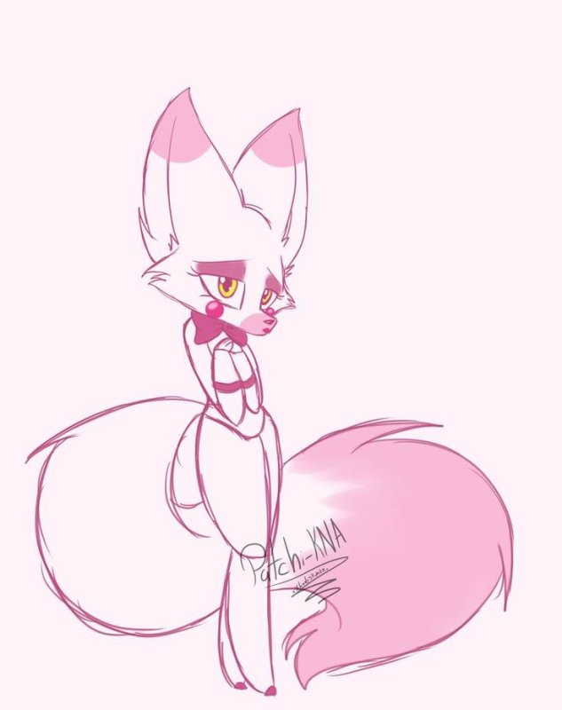 Mangle anime лиса