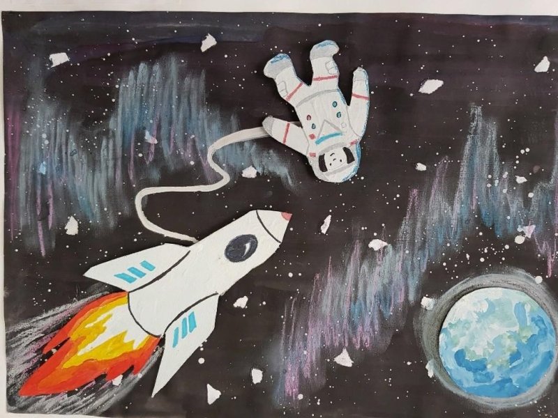 Рисунок на тему космос