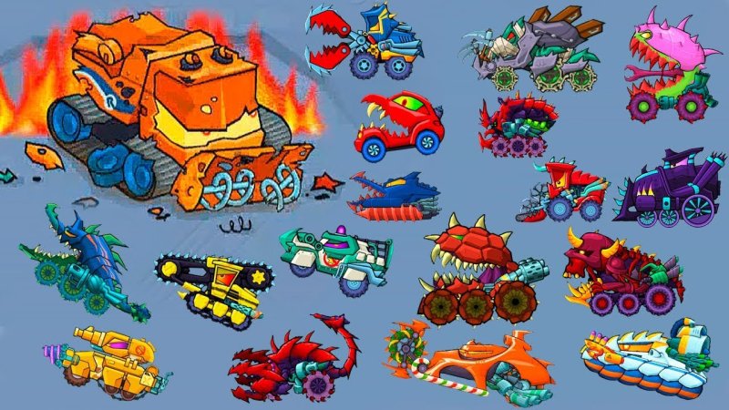 Car eats car 3 боссы