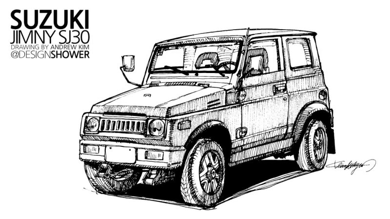 Draw Suzuki Jimny