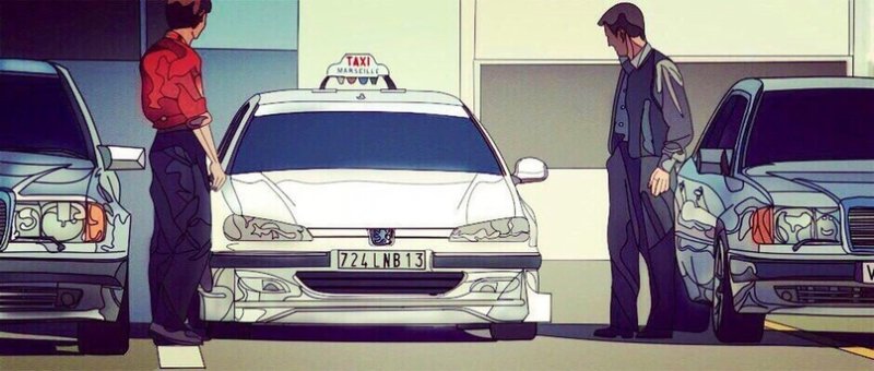 Аниме таксист