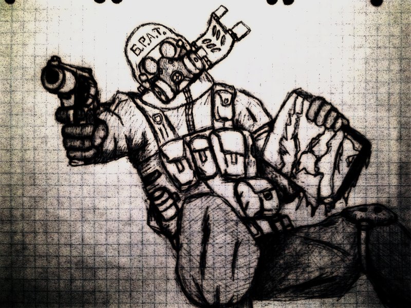 Metro 2033 рисунки