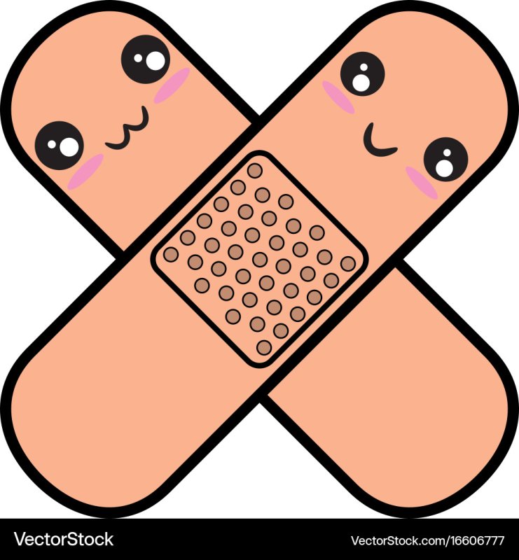 Пластырь рисунок
