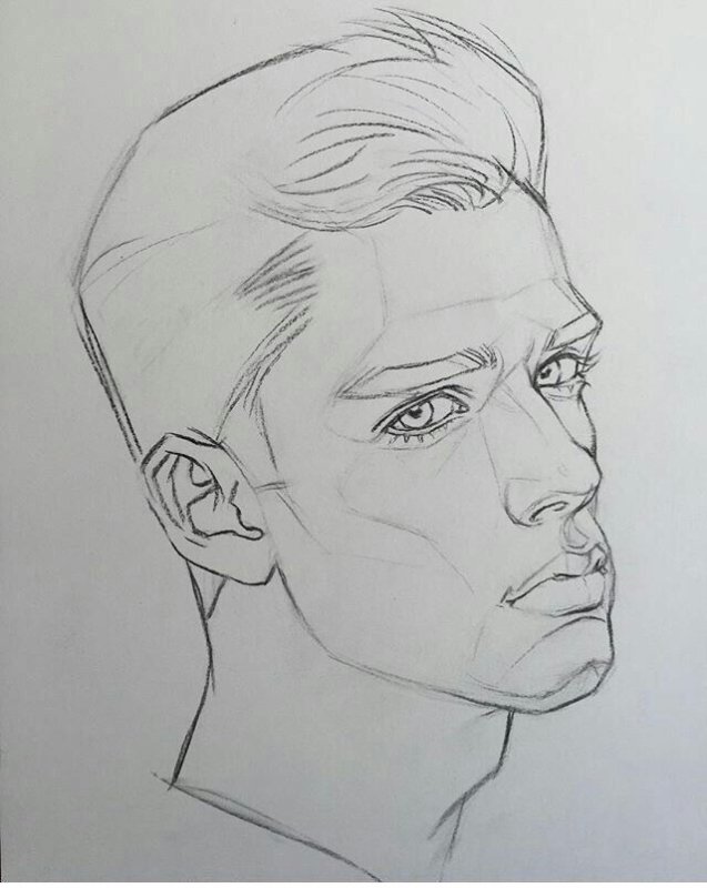 Лицо рисунок