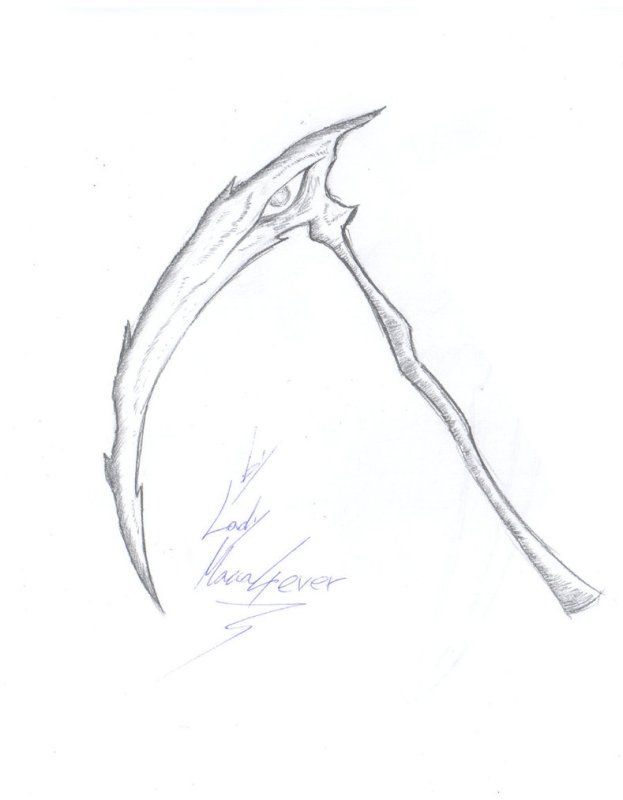 Коса смерти оружие