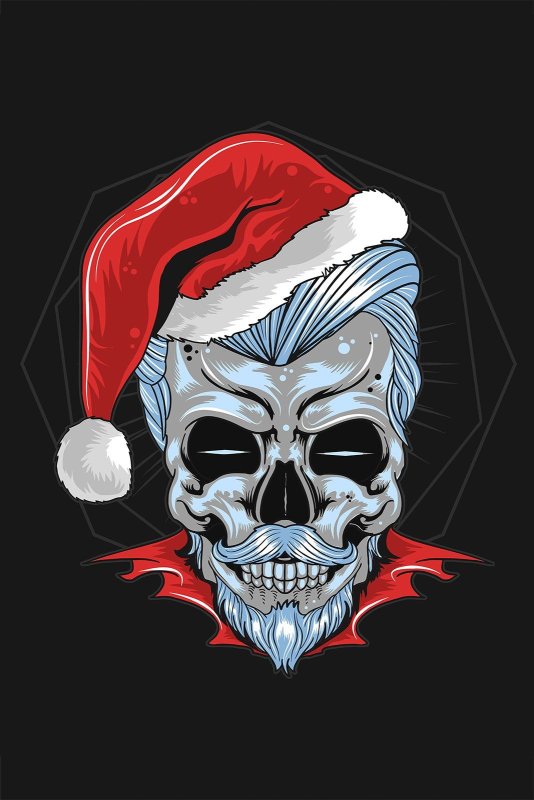 санта череп