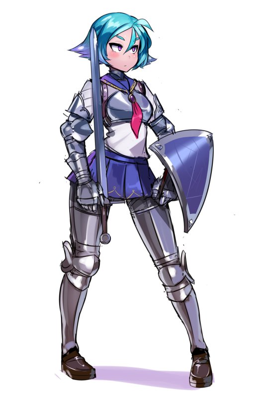 Nisetanaka Kardia of Rhodes Knight рыцарь и паж