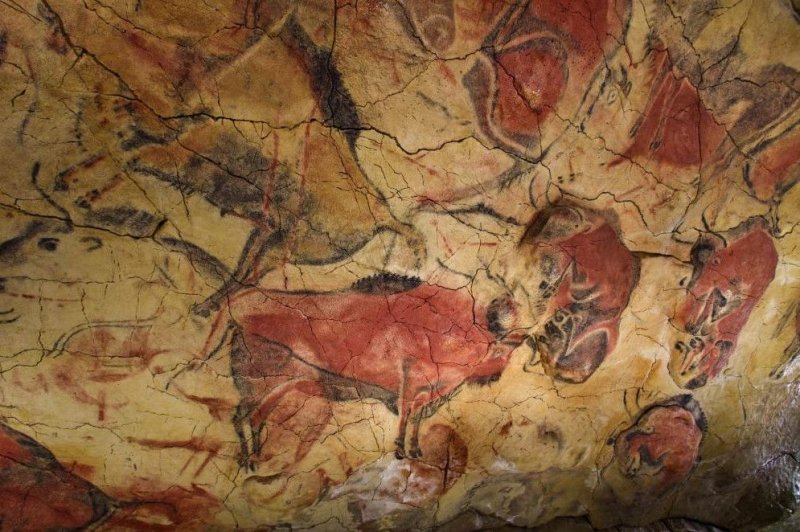 Бизон пещера Альтамира Испания