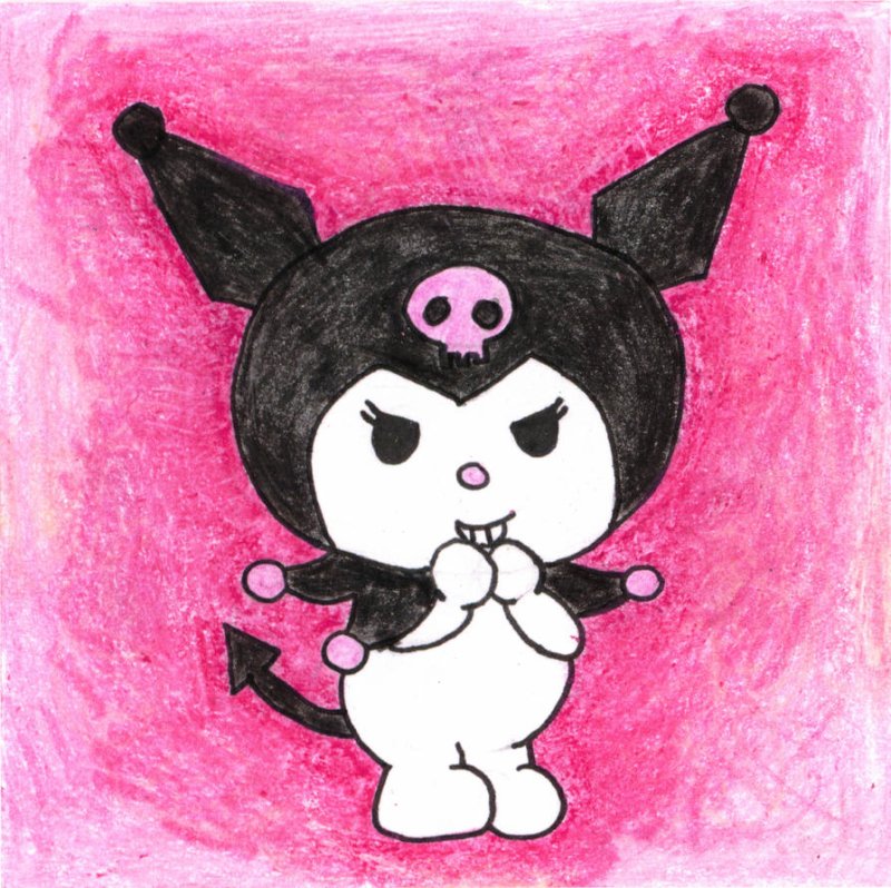 Kuromi для срисовки