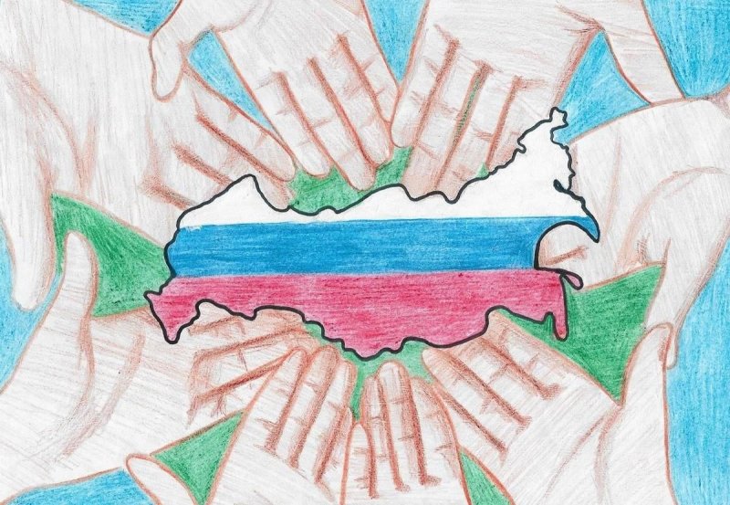 Патриотическая тема для рисования
